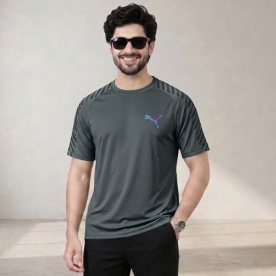Puma T-Shirt- (B. Grey)
